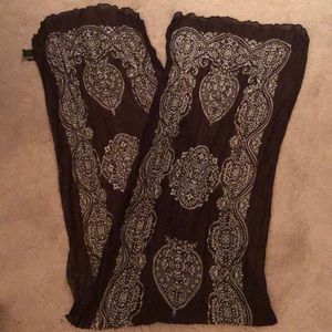 Lightly worn Cejon scarf